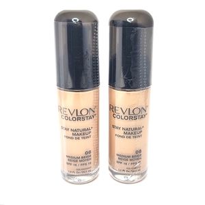 Revlon Colorstay Stay Natural Makeup #06 Medium Beige 2Pcs